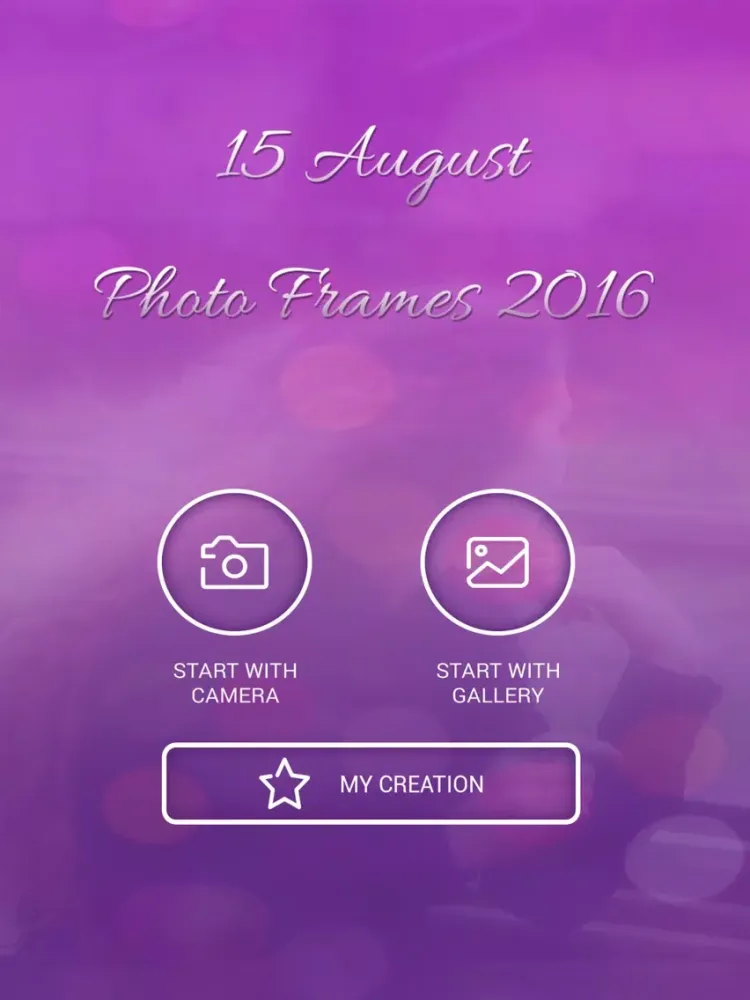 Tangkapan layar 15 August Photo Frames 2016 iPad 