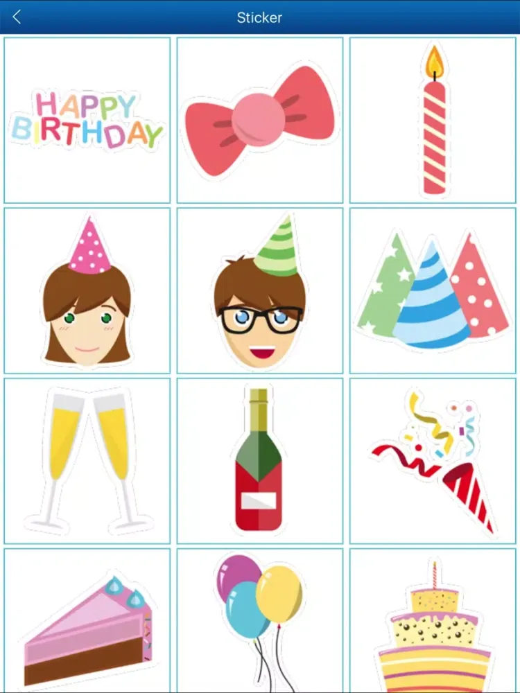 Birthday Invitation Card Maker HD Pro iPad  स्क्रीनशॉट