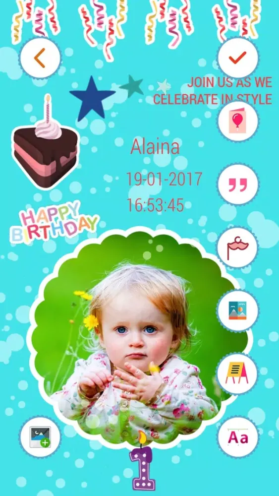 Birthday Invitation Card Maker HD Pro स्क्रीनशॉट