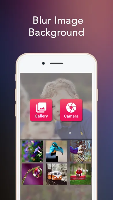 ภาพหน้าจอของ Blur Image Background - DSLR Camera Effect