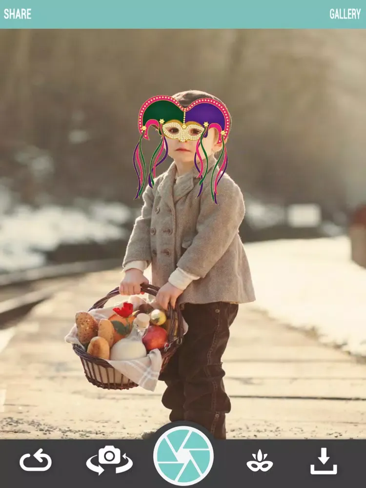 Capturas de pantalla de Carnival Masks Photo Montage iPad 