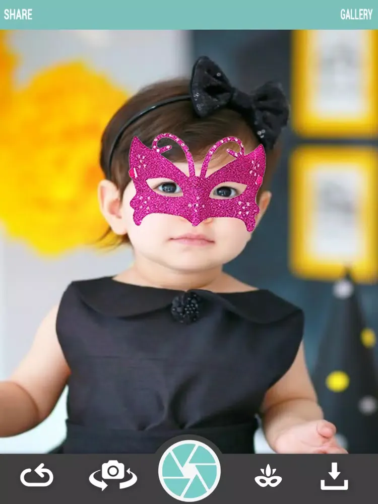 Capturas de pantalla de Carnival Masks Photo Montage iPad 
