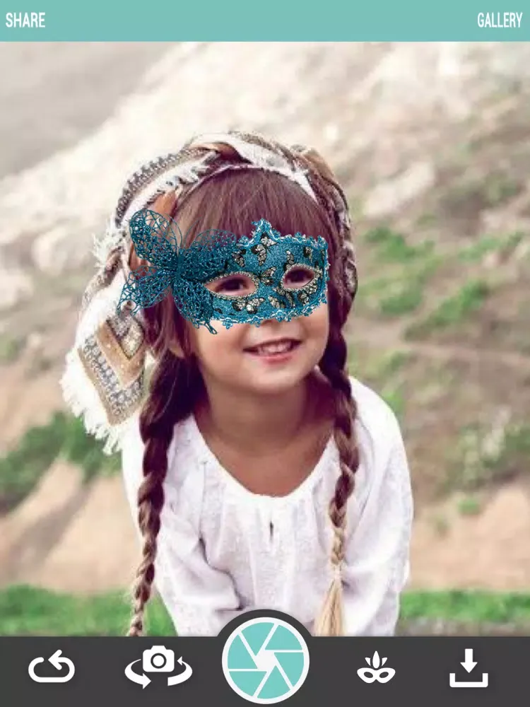 Capturas de pantalla de Carnival Masks Photo Montage iPad 