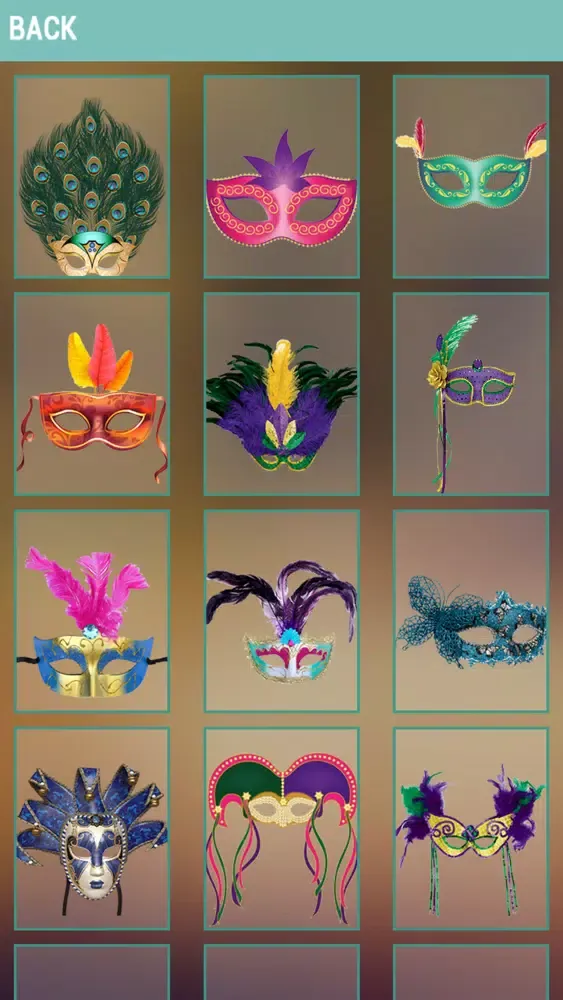Capturas de pantalla de Carnival Masks Photo Montage