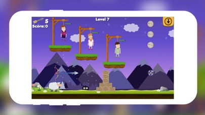 Tangkapan skrin Cut Rope - Bow and Arrow Game