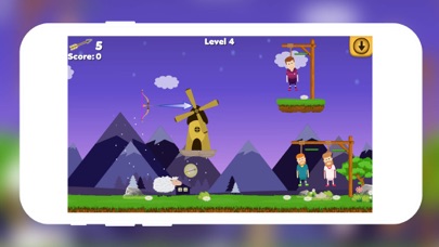 Tangkapan skrin Cut Rope - Bow and Arrow Game