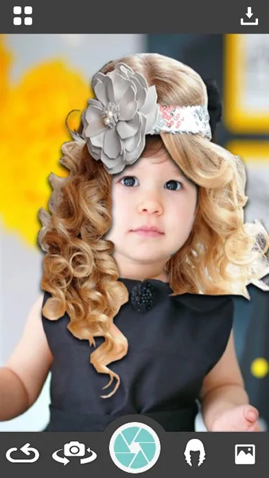 Captures d'écran de Woman Hair Style Changer