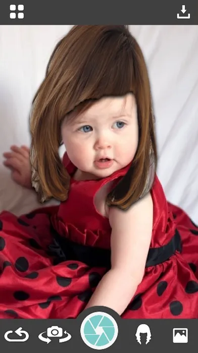 Captures d'écran de Woman Hair Style Changer