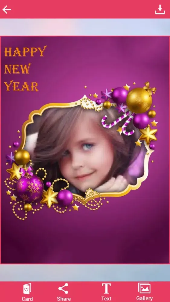 Happy New Year Photo Frame应用截图