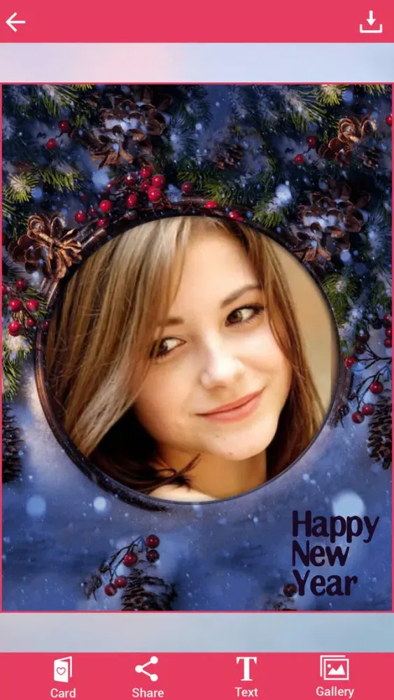 Happy New Year Photo Frame应用截图