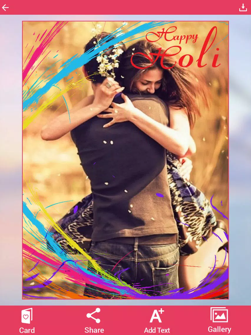Holi Photo Frame iPad  سکرین شاٹس