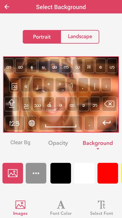 Myanmar Keyboard - Type in Myanmar স্ক্রিনশট