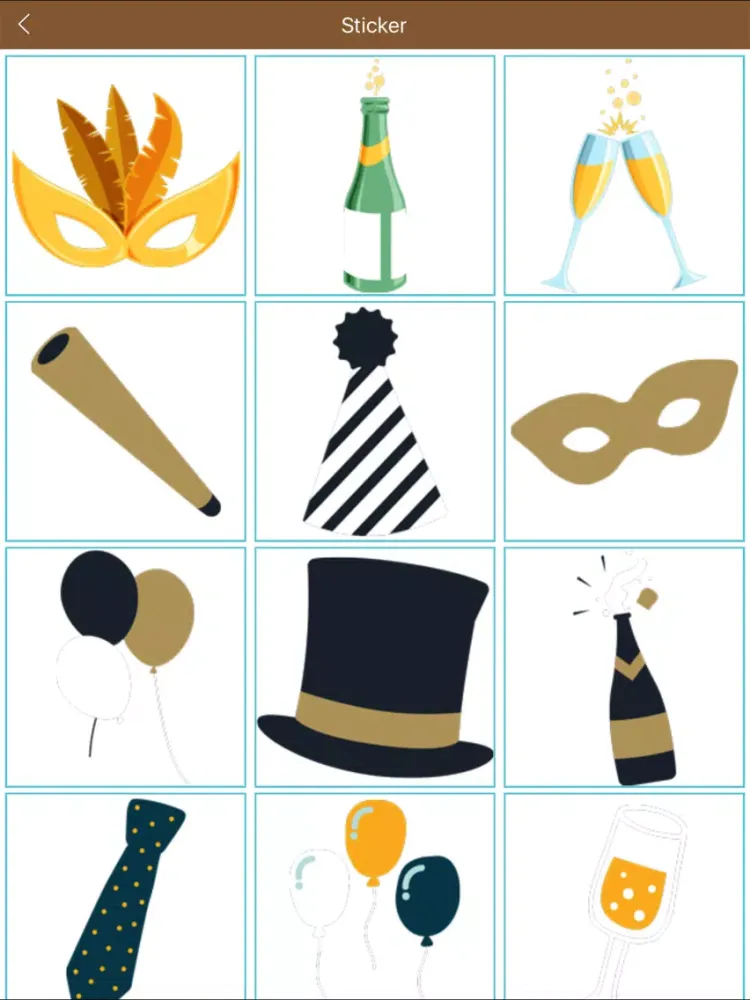 Party Invitation Card Creator HD Pro iPad  Screenshots