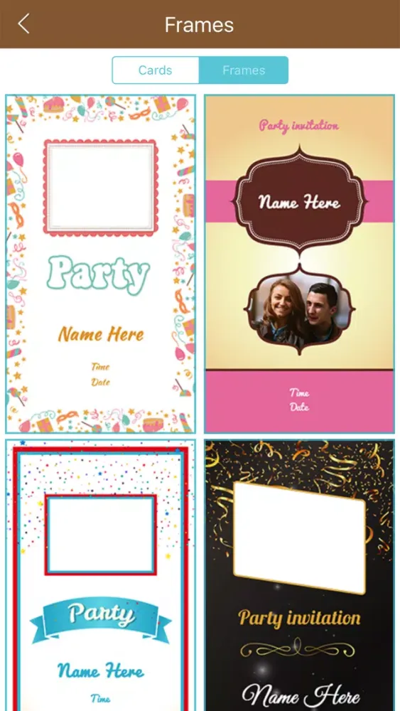 Party Invitation Card Creator HD Pro Screenshots