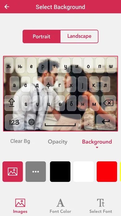 Capturas de tela do Serbian keyboard - Serbian Input Keyboard