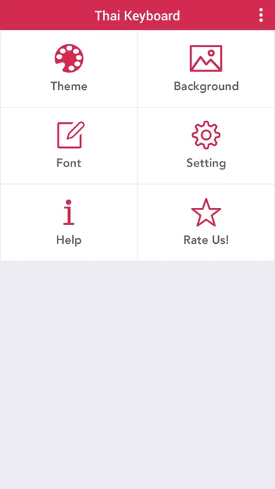Thai Keyboard - Thai Input Keyboard應用截圖