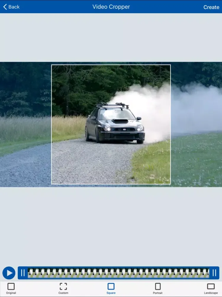 Capturas de pantalla de Video Cropper Pro - Crop Video for Instagram, Squa iPad 