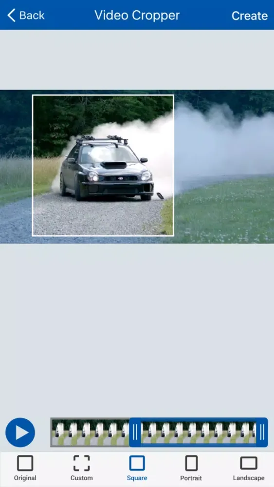 Capturas de pantalla de Video Cropper Pro - Crop Video for Instagram, Squa