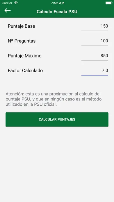 Escala de Notas スクリーンショット
