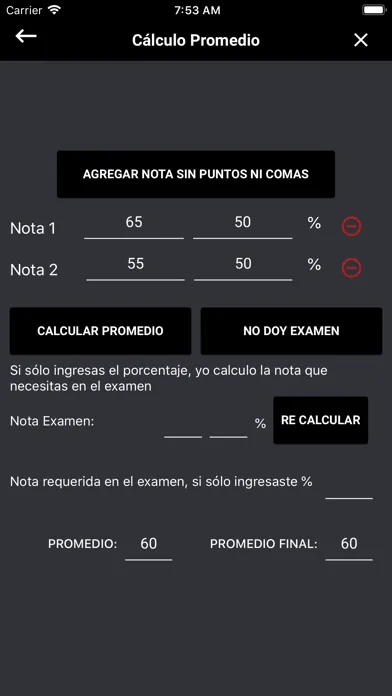 Escala de Notas スクリーンショット