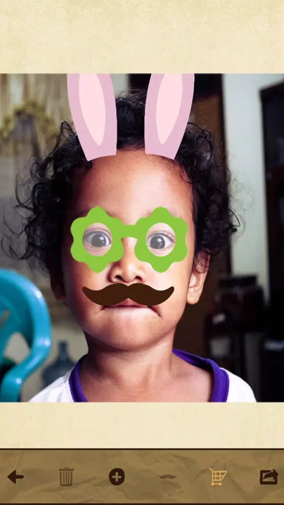 Funny Face – Magic facial photo editing app with beard, glasses, hats and hair应用截图