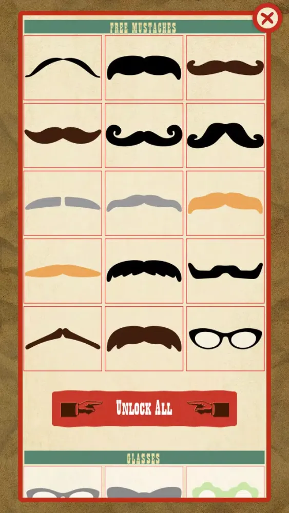 Funny Face – Magic facial photo editing app with beard, glasses, hats and hair应用截图