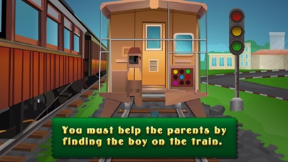 Escape Boy In Train - start a brain challenge Screenshots