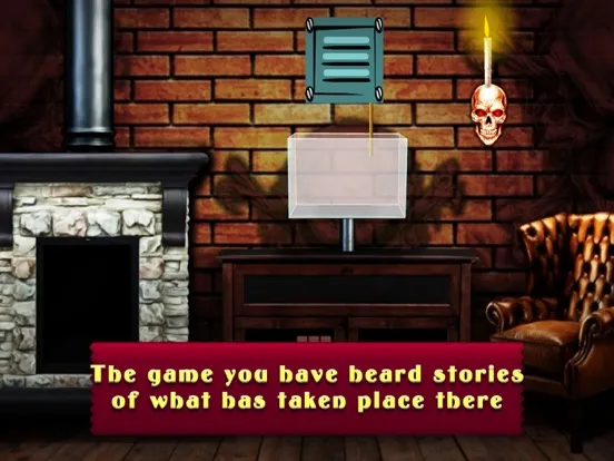 Ảnh chụp màn hình của Night Mare House Escape Games iPad 