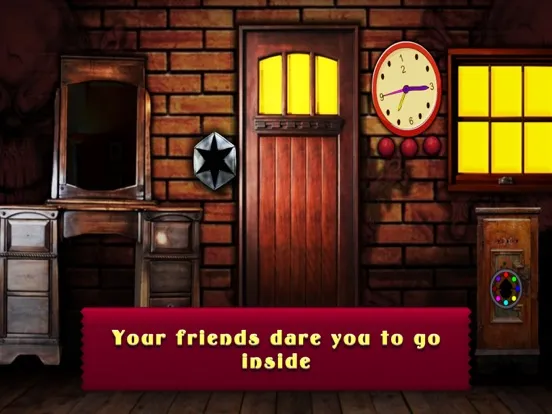Ảnh chụp màn hình của Night Mare House Escape Games iPad 