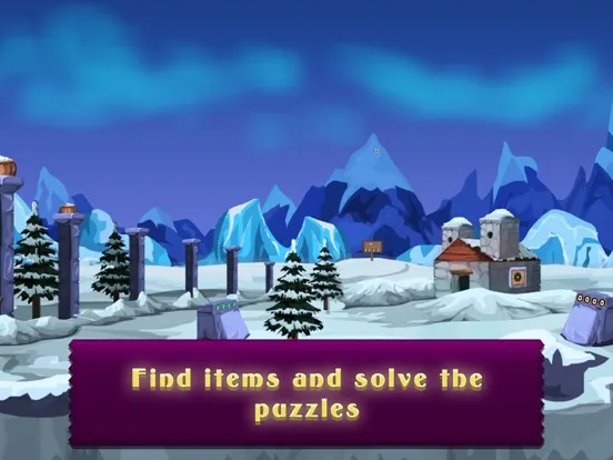 Rescue Snow Penguin Escape Games ? iPad 应用截图