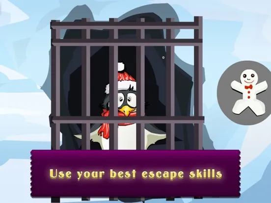 Rescue Snow Penguin Escape Games ? iPad 应用截图