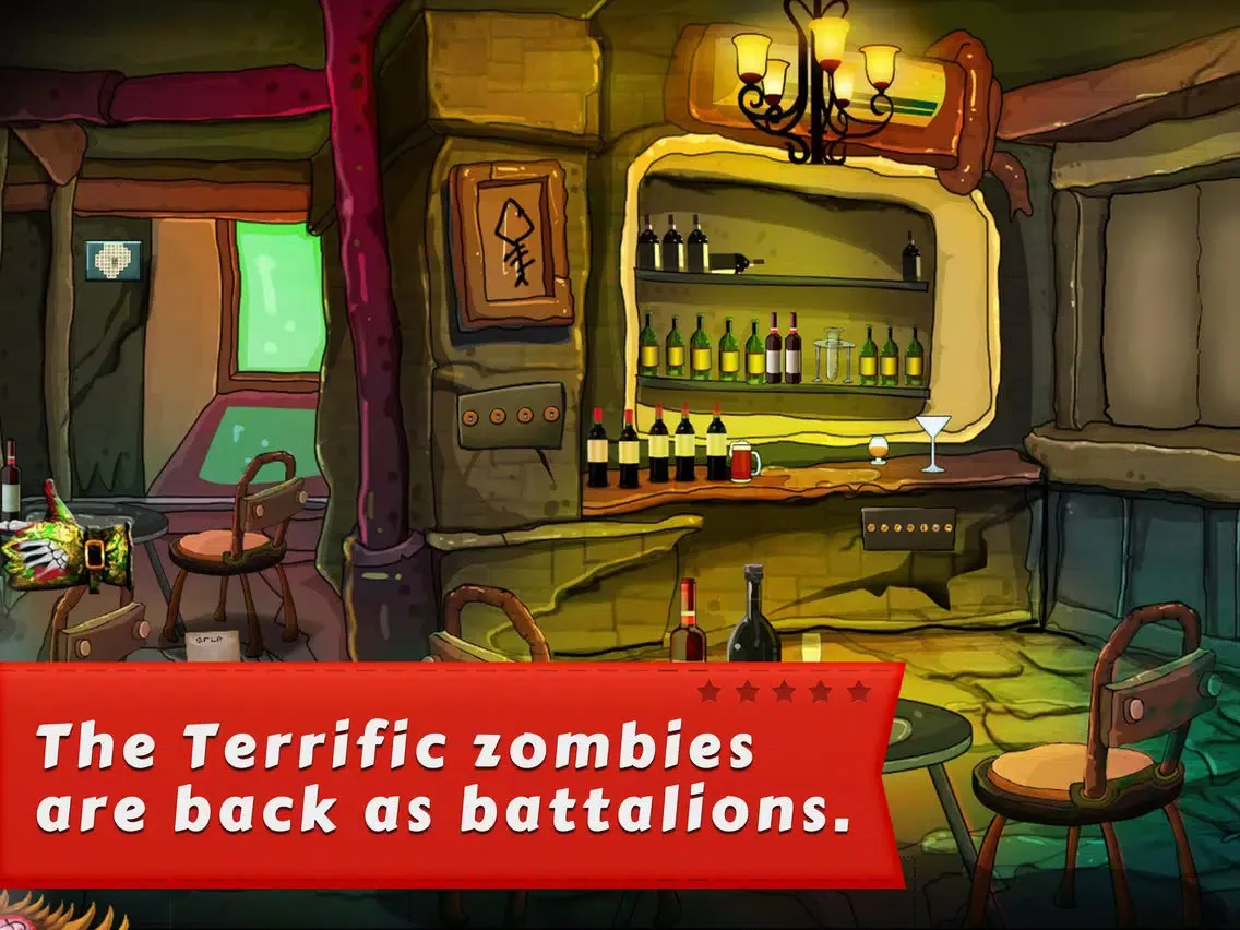 Captures d'écran de Can you Escape:The Zombies Are Back iPad 