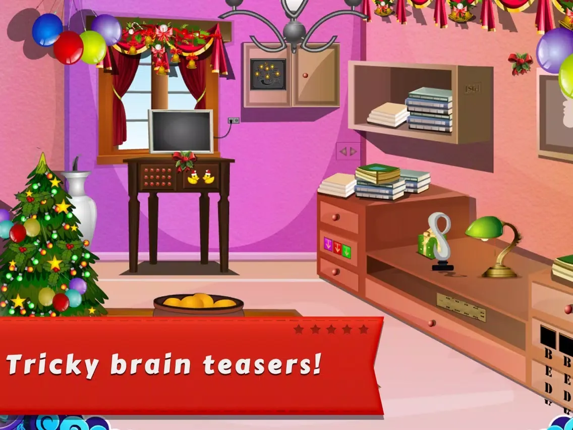 ภาพหน้าจอของ Cube Escape:AROMA - Finding Christmas Gift iPad 
