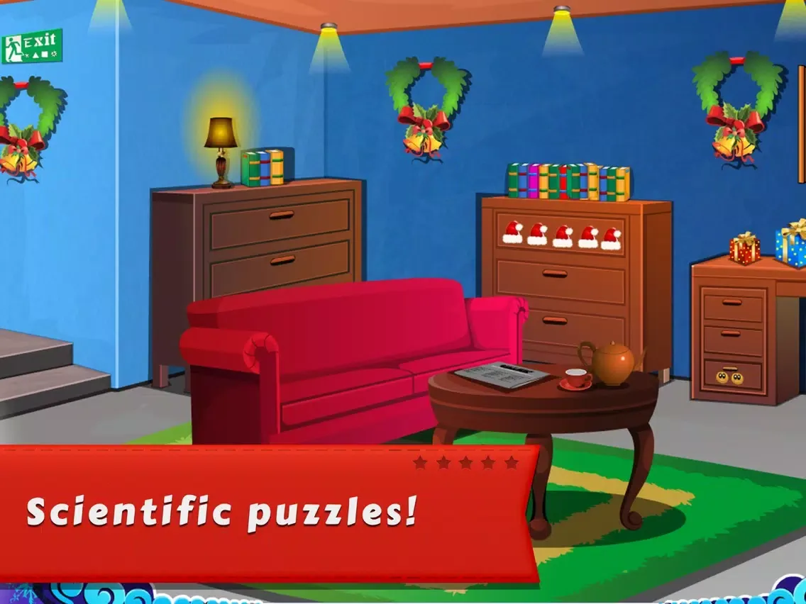 ภาพหน้าจอของ Cube Escape:AROMA - Finding Christmas Gift iPad 