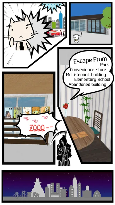 Cat detective escape from town Screenshots