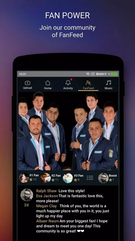 Capturas de pantalla de La Original Banda