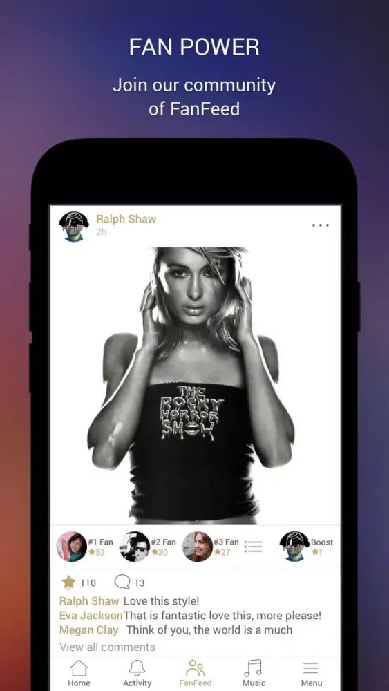 Paris Hilton Official App سکرین شاٹس