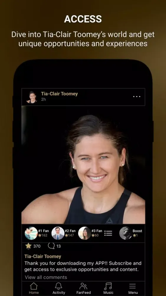 Ảnh chụp màn hình của Tia-Clair Toomey