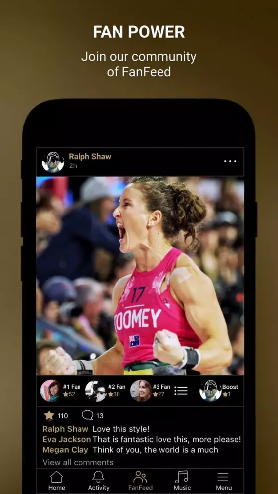 Ảnh chụp màn hình của Tia-Clair Toomey