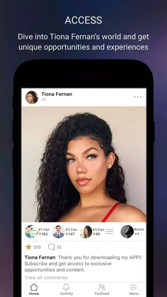 Tiona Fernan 스크린샷