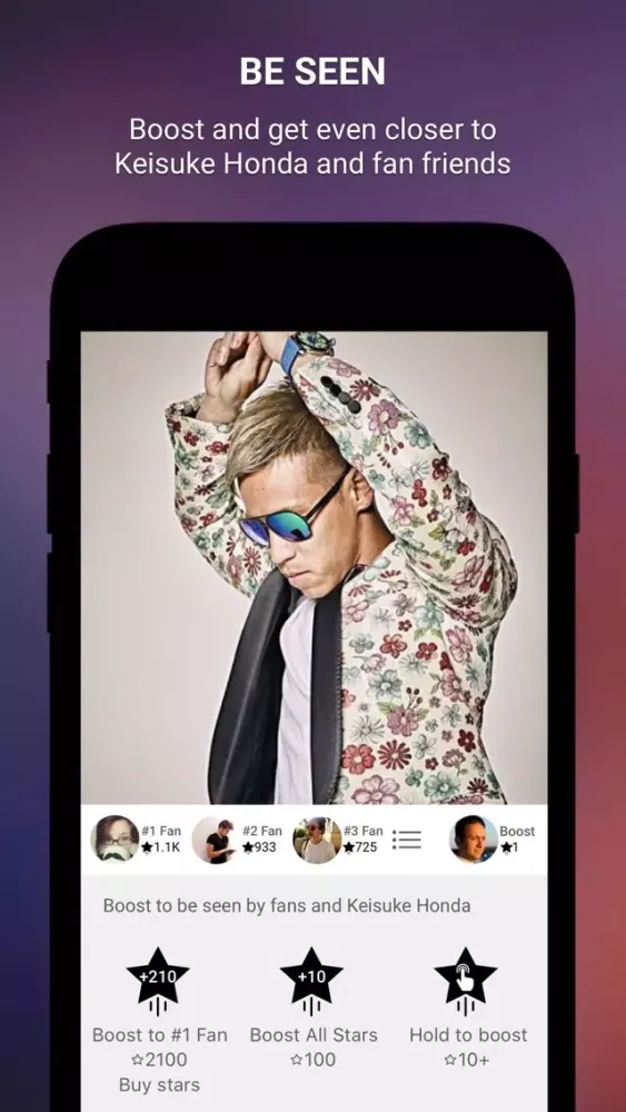 Keisuke Honda Official App Screenshots