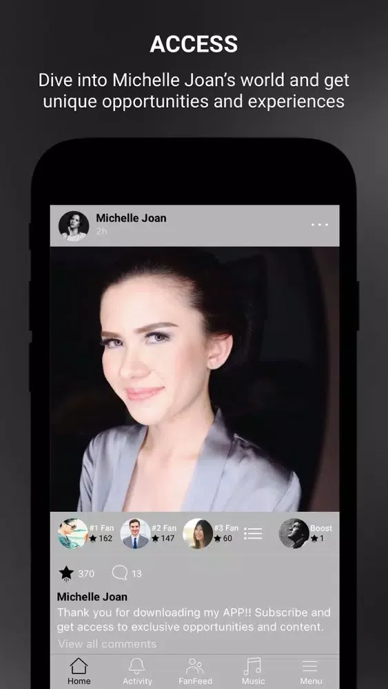 Michelle Joan Official App سکرین شاٹس