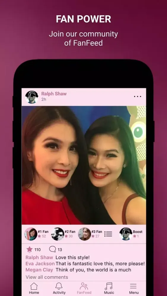 Sandra Dewi Official App Screenshots
