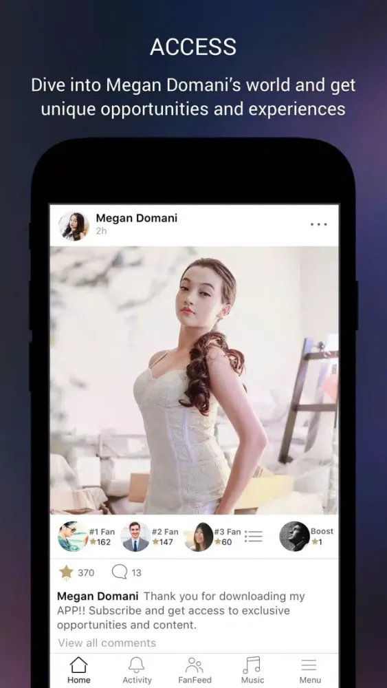 Скриншоты Megan Domani Official App