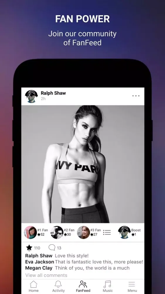 Captures d'écran de Cinta Laura Kiehl Official App