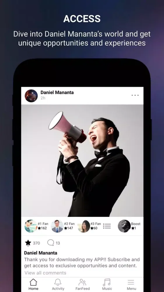 Daniel Mananta Official App Ekran Görüntüleri