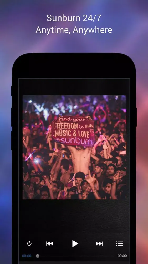 OFFICIAL SUNBURN APP স্ক্রিনশট