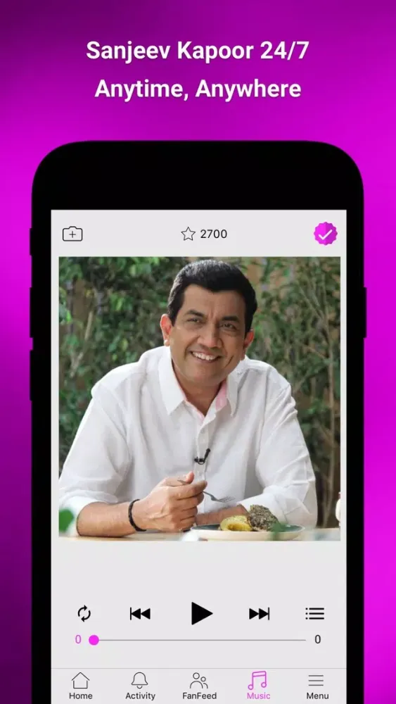 Sanjeev Kapoor Official App 스크린샷