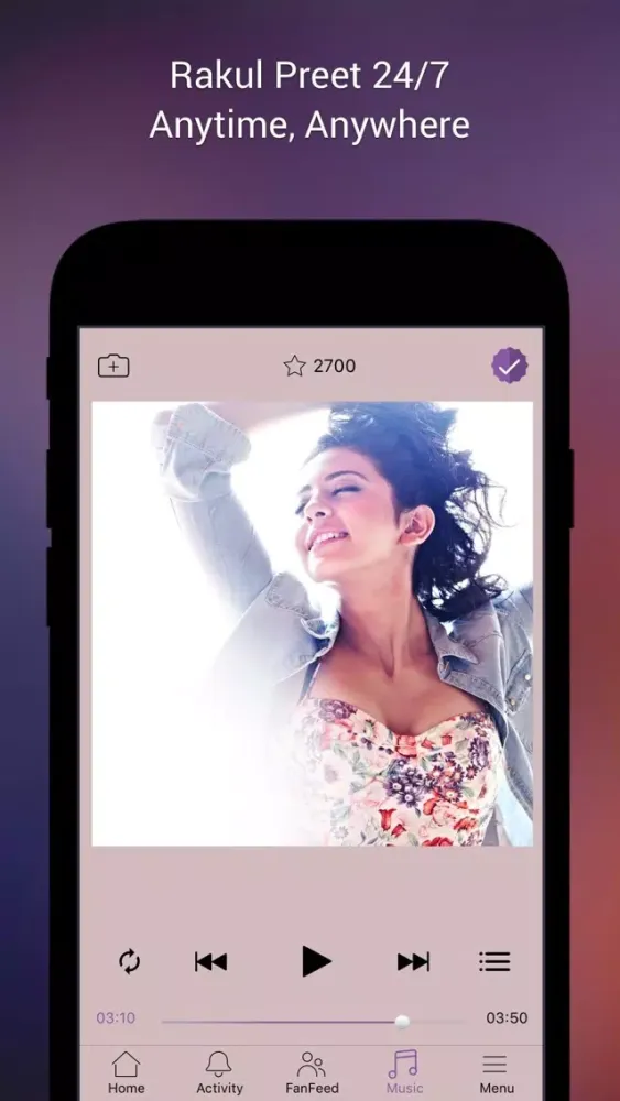 Rakul Preet Official App Screenshots