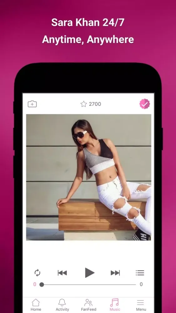 Capturas de pantalla de Sara Khan Official App